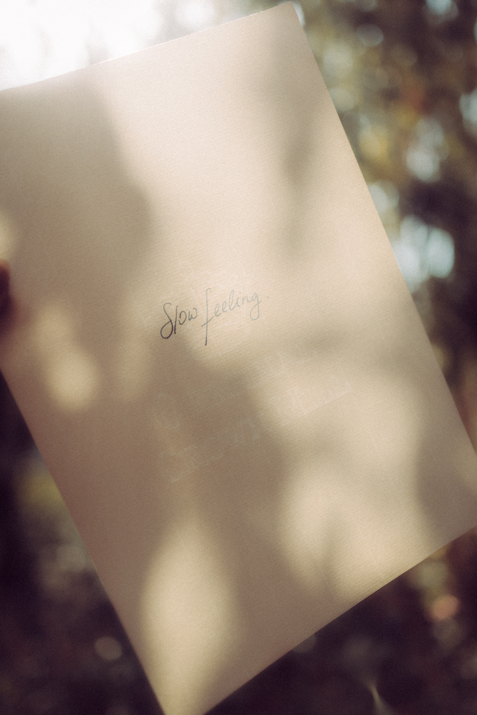 slow feeling
